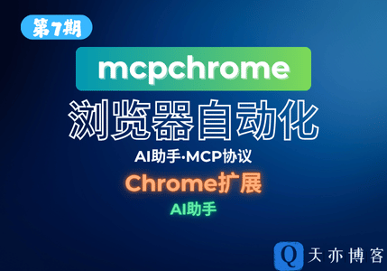 Chrome MCP Server-浏览器自动化助手-趣天亦